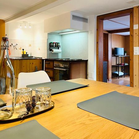 Lovely & Great Equipped Wooden Alp Chalet Flat 坎德施泰格 外观 照片